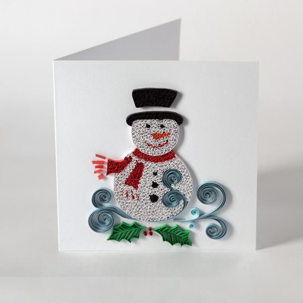 Voščilnica Snežko